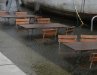 Hochwasser im Hafen