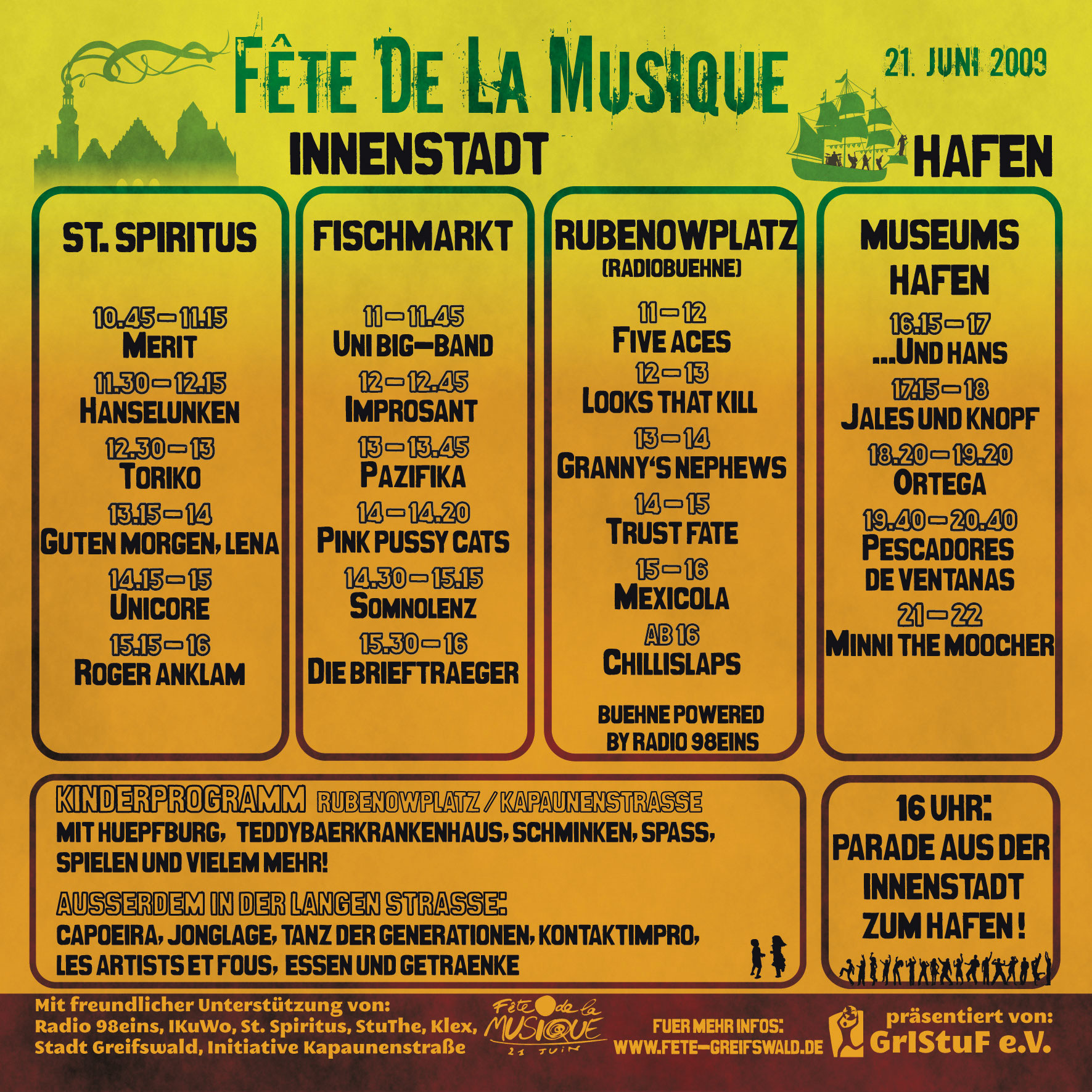 Timetable