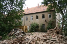 Abriss in der Stralsunder Straße 10/11