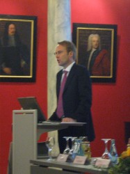 Auftaktveranstaltung Referent Dr. Steden (Prognos AG)
