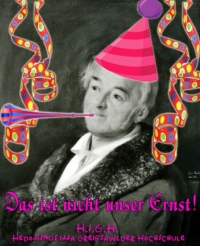 Flyer zur Party