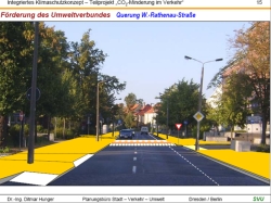 querungwaltherrathenau_250 Die Querung der Walther-Rathenau Straße - Autofahrer mussen Vorfahrt gewähren