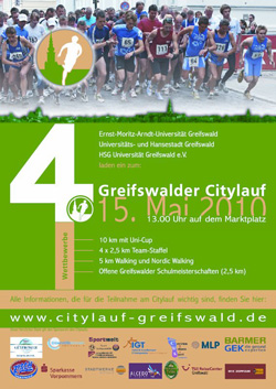 Flyer des 4. Citylaufs